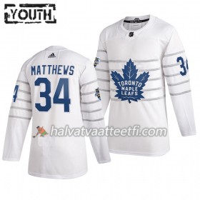 Lasten NHL Toronto Maple Leafs Pelipaita Auston Matthews 34 Valkoinen 2020 NHL All-Star Adidas Authentic 